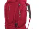 Ferrino Transalp 60, Zaino da Hiking Unisex, Rosso, 60 L