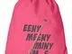 Nerdo Eeny Meeny Miny Moe, Borsa da Palestra Unisex-Adulto, Fucsia, 38 cm x 42 cm