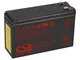 WSB Battery CSB UPS123606 F2F1 - Batteria al piombo ad alta corrente UPS UPC 12 V 7 Ah
