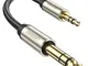 UGREEN Cavo Audio Jack Professionale, Cavo AUX 3,5mm a 6,35mm TRS Cavo Stereo Aux in Nylon...
