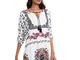 Desigual Dress Linette Vestito, Bianco (Blanco 1000), 50 (Taglia Produttore: 44) Donna