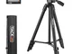 Treppiede, TACKLIFE MLT01 Treppiedi Flessibile Portatile 360 Gradi, Treppiedi Fotocamera,...