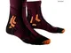 X-Bionic Trail Run Energy, Calzini da Corsa Unisex-Adulto, Sunset Orange/Opal Black, 42-44
