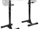 WOWSPEED Supporto per Bilanciere,Rack Squat Palestra,Regolabile in Altezza su 14 Livelli,M...