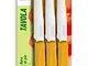 Kaimano KDN041506G Dinamik Coltelli da Tavola, Acciaio Inossidabile, Giallo, 6 unità