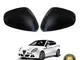 COPPIA CALOTTE SPECCHIO DESTRA + SINISTRA CARBONIO LOOK - ALFA ROMEO GIULIETTA