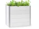 blumfeldt Nova Grow - Aiuola da Giardino, 100 x 91 x 50 cm (LxAxP), Materiale: WPC con Pro...