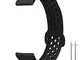 Younsea Cinturino Gear S3 Frontier/Classic/Galaxy Watch 46mm Cinturino, 22mm Braccialetto...