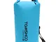 TOMSHOO Borsa Impermeabile Sacco 10L/20L Dry Bag per Snowboard Rafting Spiaggia Kayak Cano...