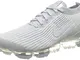 Nike Air Vapormax Flyknit 3, Scarpe da Atletica Leggera Uomo, Bianco (White/White/Pure Pla...