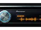 Pioneer DEH-X8700DAB Dab+ Autoradio con Bluetooth, USB, Nero/Antracite