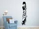 Adesivo murale Charlie Chaplin: il monello" wall sticker Vinyl decal adesivo prespaziato i...