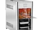 BARBEC-U Barbecue a Gas in Acciaio Inox ad Alta Potenza da 200 a 800 °C su 10 Livelli di C...