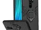 Ferilinso Cover per Xiaomi Redmi Note 8 PRO, Custodia Elegante Fondina Ibrida Robusta per...