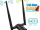 Flybiz Adattatore WiFi 1200Mpbs, Adattatore USB 3.0 WiFi, Dual Band Wireless Adapter WiFi...