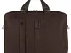 PIQUADRO Ca3347p15s, Borsa Organizer portatutto Uomo, Marrone (Testa di Moro), 10.5x29x41...