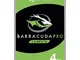 Seagate BarraCuda Pro, 4 TB, Hard Disk Interno, SATA 6 GBit/s, 3.5", 7.200 RPM, per PC Des...
