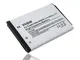 vhbw batteria compatibile con Creative Zen Micro Photo MP3 music player lettore musicale (...