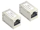 VCELINK Accoppiatore RJ45 Schermato Cat7 Cat6A, RJ45 Femmina Femmina, Prolunga Cavo di Ret...