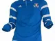Adidas F.I.R. Maglia da rugby, Blu, S