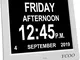 dh-10 Clock,8 Inches Calendar Clock Day Date Clock,Memory Loss Day Clock Extra Large Non-A...