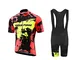 Uglyfrog - 2018 Nuovo Set da Ciclismo da Uomo, con Maglia e Salopette dotate di con Shorts...