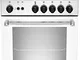 Bertazzoni La Germania Americana AMN604GEVSWE cucina Piano cottura Bianco Gas A+ - Fours e...