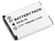 Batteria ricaricabile 3.7V 1200MAH Li-ion ricaricabile Fotocamera digitale Batteria adatta...