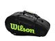 Wilson Sporting Goods Borsa da tennis, nero/grigio, OSFA