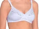 Triumph Elasti Cross + Cotton N, Reggiseno Donna, Bianco, 4D