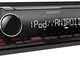 Kenwood KMM-205 - Autoradio USB con RDS (sintonizzatore ad alte prestazioni, MP3, WMA, FLA...