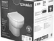 Set Duravit DuraStyle Basic Stand-WC Duravit Rimless® Set 418409, Uscita Orizzontale, per...