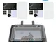 Rantow 2 pacchi 9H durezza Proteggi schermo per DJI Mavic 2 PRO e Zoom Drone Smart Control...