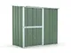 Notek Box in Acciaio Zincato Casetta da Giardino in Lamiera 1.74 x 1.00 m x h1.82 m - 43 k...