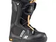 K2 Mini Turbo, Scarpe da Snowboard. Bambino, Black-Orange, 33.5 EU