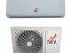 Condizionatore JCL INVERTER 12000 BTU A++/A+ Gas R32, Climatizzatore Caldo/Freddo