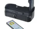 Jupio JBG-N005 Grip Batteria per Nikon D5100/D5200, Nero/Antracite
