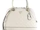 Guess Cessily Dome Satchel Bag Stone