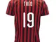 Maglia Milan Replica Ufficiale 19/20 Personalizzabile con Giocatore Preferito PS 31419-00...