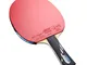 XGGYO Professionale Racchette da Ping Pong, Carbonio Table Tennis Racket, Offensiva, 10-St...