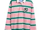 GANT Varsity Rugby - Polo da donna, vestibilità regolare 659 Summer Rose L