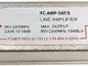 Amplificatore satellitare LNB 13 / 18 dB per segnali SAT FC-AMP-SAT/S In-line amplifier