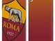 Head Case Designs Ufficiale AS Roma Mezze Tinte Cresta Cover in Pelle a Portafoglio Compat...