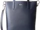 Lacoste Anna - Borse a spalla Donna, Nero (Dark Sapphire Mllw), 10x29x22 cm (W x H L)