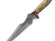 Hobby Hut HH-302 | Coltello in Acciaio Damasco a 12 Pollici Fatto a Mano | Coltello da Cac...