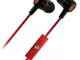 Omenex 493128 in-ear cuffie Wireless-nero/rosso