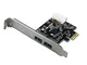 Nilox Scheda PCI-Express, 2 Porte USB 3.0, 4.8 Gbps, Grigio