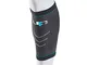 Ultimate Performance - Supporto elastico per polpaccio e tibia, misura L, colore: nero/blu