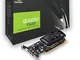 PNY nVidia Quadro P400 Scheda Grafica da 2 GB, 256 Cuda Core, Adattatori DVI, Nero