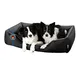 BedDog Cuccia per cani LUPI, cuscino per cani con rivestimento sfoderabile, lavabile, per...